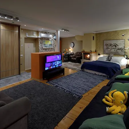 Daugava Rrlux Fire Place Free Parking Lägenhet Riga