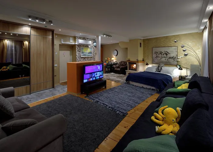 Daugava Rrlux Fire Place Free Parking Lägenhet Riga