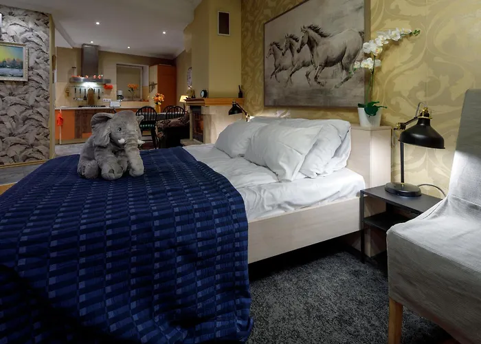 Daugava Rrlux Fire Place Free Parking Lägenhet *