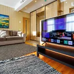 Daugava Rrlux Fire Place Free Parking Riga