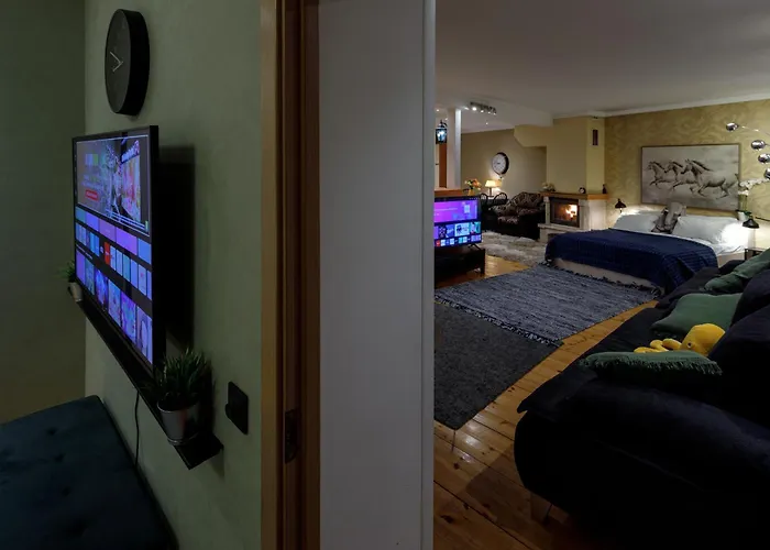 Daugava Rrlux Fire Place Free Parking