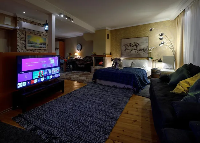 Daugava Rrlux Fire Place Free Parking Apartment *