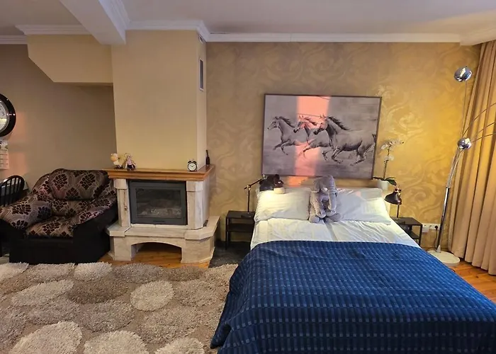 Apartment Daugava Rrlux Fire Place Free Parking Riga